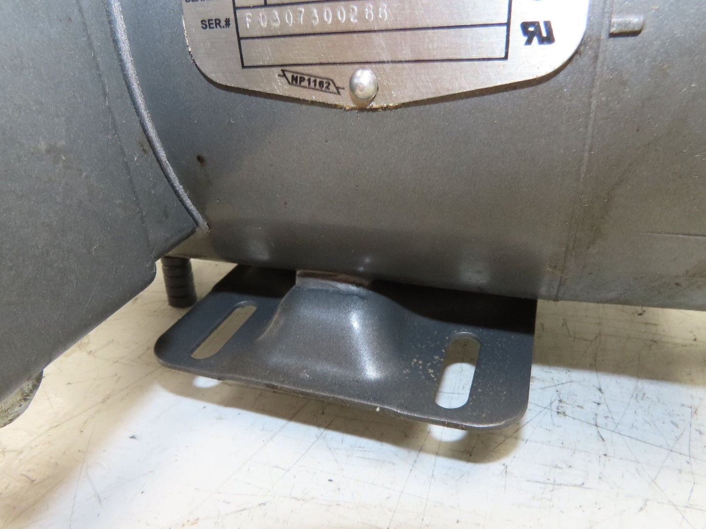 Dodge Baldor 17Q20R56 Gear Motor 20:1 Reducer 86 RPM 3/4Hp 230/460V 3PH RH 56C