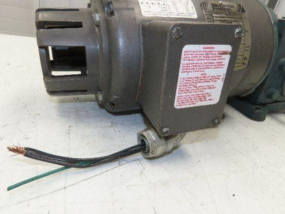 Dodge Baldor 17Q20R56 Gear Motor 20:1 Reducer 86 RPM 3/4Hp 230/460V 3PH RH 56C