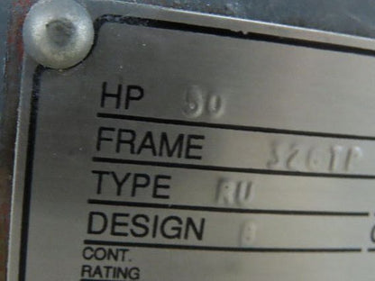 US Motors High Thrust Vertical Motor 50Hp 230/460V 3Ph 326TP 1775RPM DP