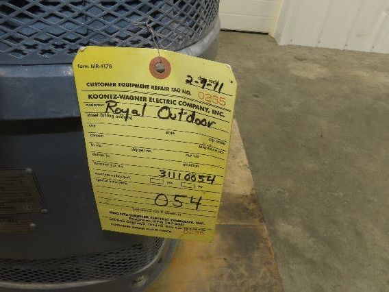 US Motors High Thrust Vertical Motor 50Hp 230/460V 3Ph 326TP 1775RPM DP