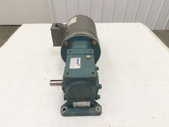 Dodge Baldor 17Q20R56 Gear Motor 20:1 Reducer 86 RPM 3/4Hp 230/460V 3PH RH 56C