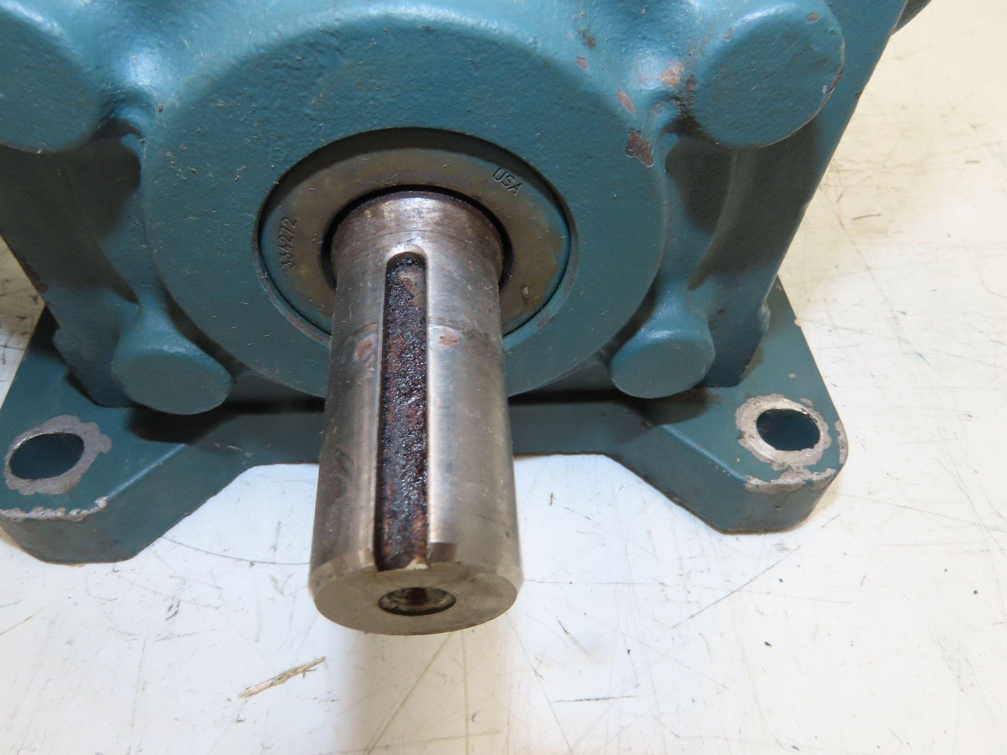 Dodge Baldor 17Q20R56 Gear Motor 20:1 Reducer 86 RPM 3/4Hp 230/460V 3PH RH 56C