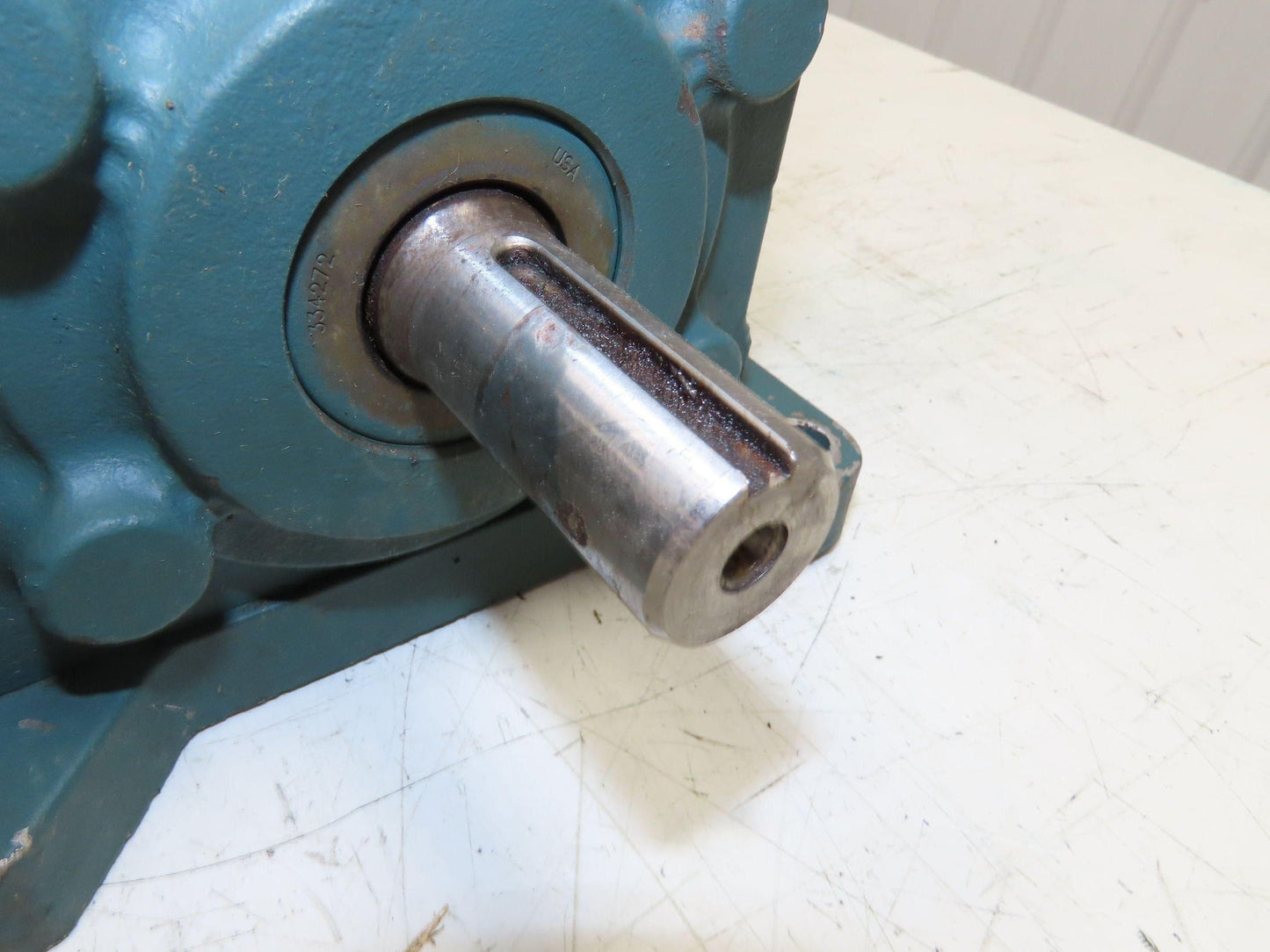 Dodge Baldor 17Q20R56 Gear Motor 20:1 Reducer 86 RPM 3/4Hp 230/460V 3PH RH 56C