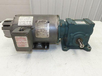 Dodge Baldor 17Q20R56 Gear Motor 20:1 Reducer 86 RPM 3/4Hp 230/460V 3PH RH 56C