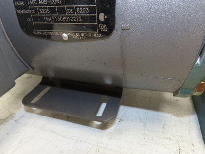 Dodge Baldor 17Q20L56 Gear Motor 20:1 Reducer 86 RPM 3/4Hp 230/460V 3PH LH 56C