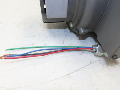 Dodge Baldor 17Q20L56 Gear Motor 20:1 Reducer 86 RPM 3/4Hp 230/460V 3PH LH 56C