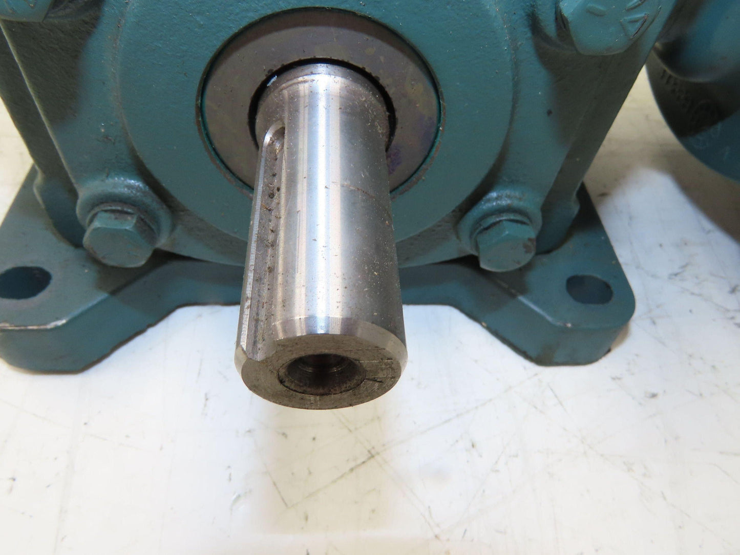 Dodge Baldor 17Q20L56 Gear Motor 20:1 Reducer 86 RPM 3/4Hp 230/460V 3PH LH 56C