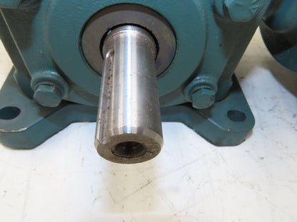 Dodge Baldor 17Q20L56 Gear Motor 20:1 Reducer 86 RPM 3/4Hp 230/460V 3PH LH 56C