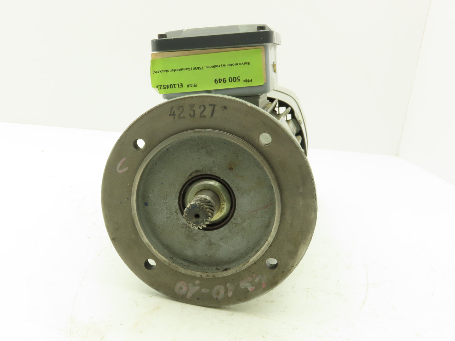 Stober B21R 80 G4 Brake Motor for Gearbox 1Hp 1720 RPM 220-480V 3PH IEC 80 Frame