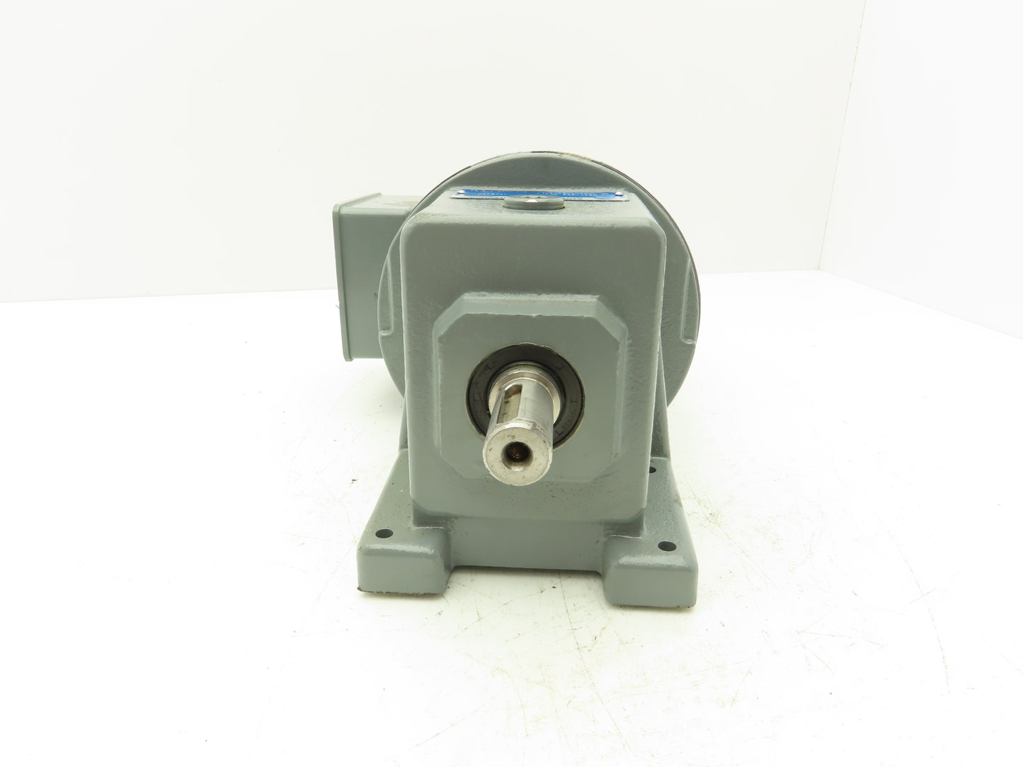 Stober B21R 80 G4 Inline Gearmotor 1Hp 273rpm 6.3:1 220-480V 3PH -Brake Removed-