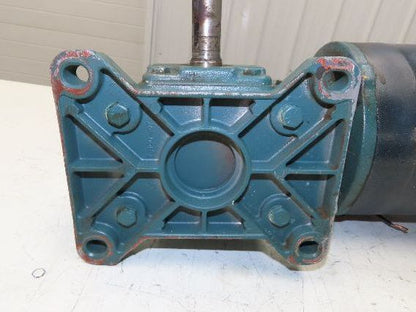 Dodge Leeson MR94868 Gear Motor 25:1 Reducer 69 RPM 3/4Hp 230/460V 3PH LH 56C