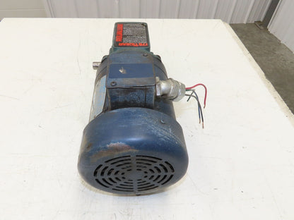 Dodge Leeson MR94868 Gear Motor 25:1 Reducer 69 RPM 3/4Hp 230/460V 3PH LH 56C