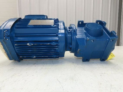 Sew Eurodrive S37DRE80M4 Gearmotor 6.8:1 Reducer 257rpm 1Hp 240/480V 3PH IEC 80M