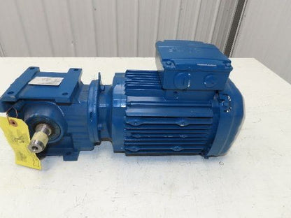 Sew Eurodrive S37DRE80M4 Gearmotor 6.8:1 Reducer 257rpm 1Hp 240/480V 3PH IEC 80M