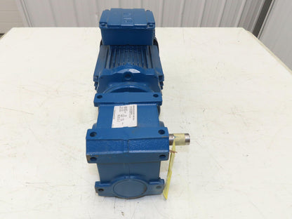Sew Eurodrive S37DRE80M4 Gearmotor 6.8:1 Reducer 257rpm 1Hp 240/480V 3PH IEC 80M