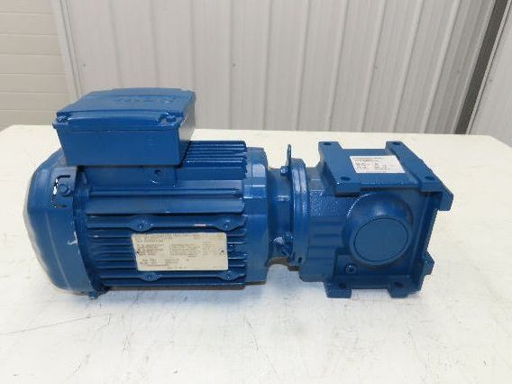 Sew Eurodrive S37DRE80M4 Gearmotor 6.8:1 Reducer 257rpm 1Hp 240/480V 3PH IEC 80M