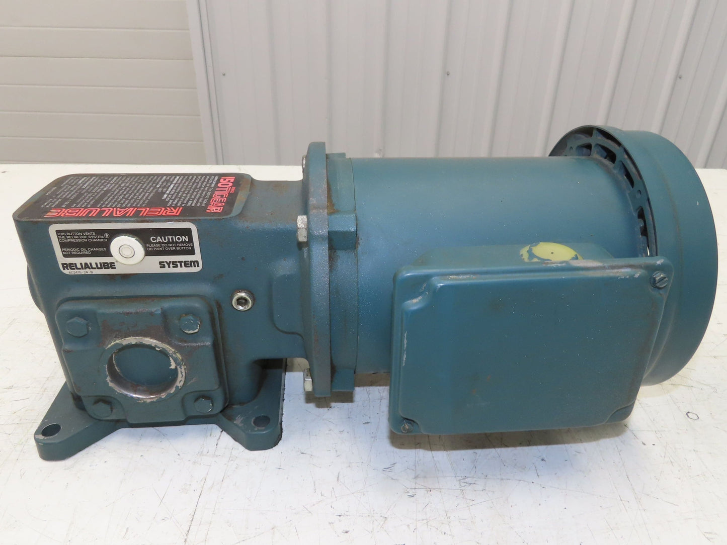 Dodge Reliance MR94743L1 Gear Motor 10:1 Ratio 172 RPM 1/2Hp 230/460V 3PH RH 56C