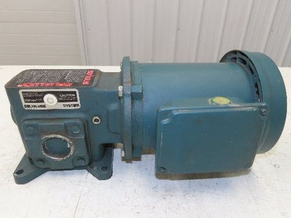 Dodge Reliance MR94743L1 Gear Motor 10:1 Ratio 172 RPM 1/2Hp 230/460V 3PH RH 56C