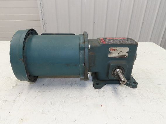 Dodge Reliance MR94743L1 Gear Motor 10:1 Ratio 172 RPM 1/2Hp 230/460V 3PH RH 56C