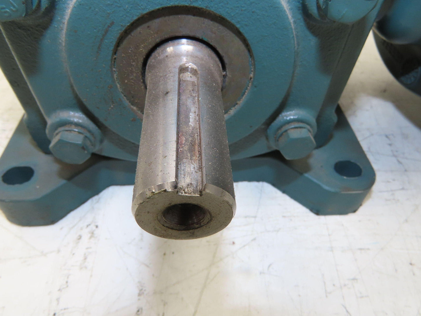 Dodge Baldor 17Q15R56 Gear Motor 15:1 Reducer 117 RPM 0.75Hp 230/460V 3PH LH 56C