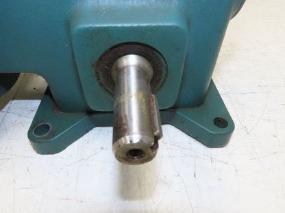 Dodge Baldor MR947431K 10:1 Gear Motor 176 RPM 1Hp 230/460V 3PH 56C Dual Shaft