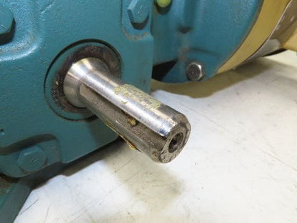 Dodge Baldor MR947431K 10:1 Gear Motor 176 RPM 1Hp 230/460V 3PH 56C Dual Shaft