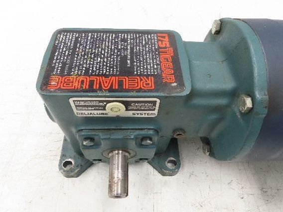 Dodge Leeson MR94868 Gear Motor 25:1 Reducer 69 RPM 3/4Hp 230/460V 3PH LH 56C