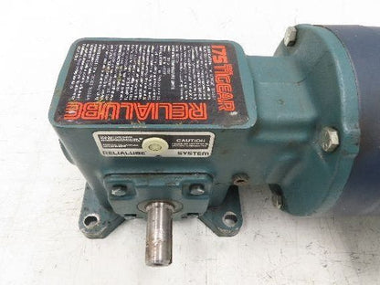 Dodge Leeson MR94868 Gear Motor 25:1 Reducer 69 RPM 3/4Hp 230/460V 3PH LH 56C
