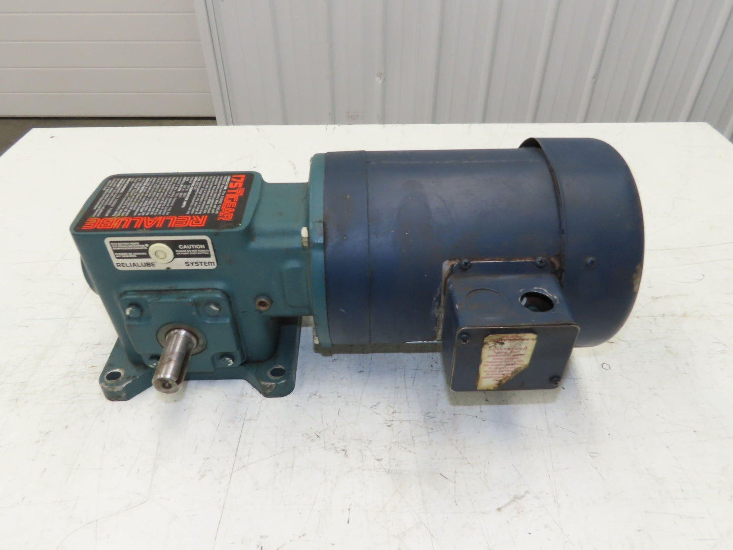 Dodge Leeson MR94868 Gear Motor 25:1 Reducer 69 RPM 3/4Hp 230/460V 3PH LH 56C