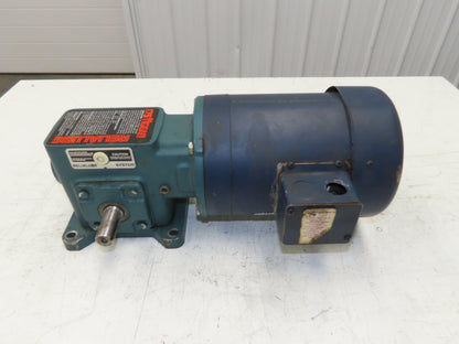 Dodge Leeson MR94868 Gear Motor 25:1 Reducer 69 RPM 3/4Hp 230/460V 3PH LH 56C