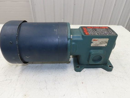 Dodge Leeson MR94868 Gear Motor 25:1 Reducer 69 RPM 3/4Hp 230/460V 3PH LH 56C