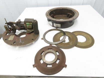 Stearns 1081011T2FLF Clutch Brake 125 Ft-Lb 460V 3PH 324/236TC  -Incomplete-