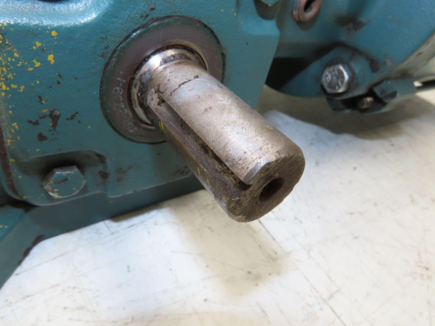 Dodge Reliance MR94868 Gear Motor 25:1 Reducer 69 RPM 3/4Hp 230/460V 3PH LH 56C