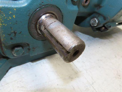 Dodge Reliance MR94868 Gear Motor 25:1 Reducer 69 RPM 3/4Hp 230/460V 3PH LH 56C