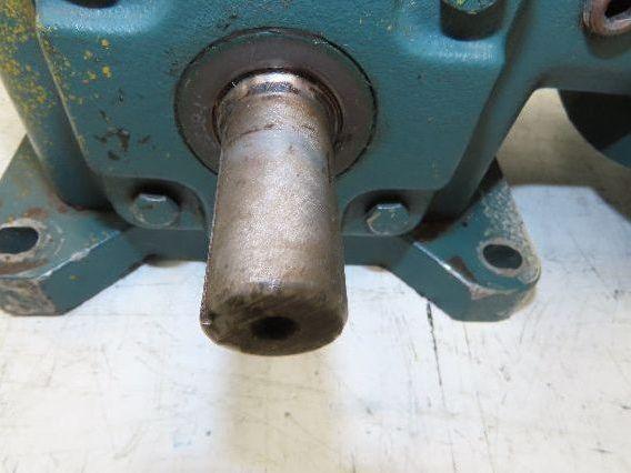 Dodge Reliance MR94868 Gear Motor 25:1 Reducer 69 RPM 3/4Hp 230/460V 3PH LH 56C