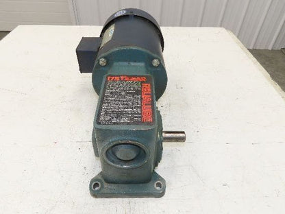Dodge Leeson MR94868 Gear Motor 25:1 Reducer 69 RPM 3/4Hp 230/460V 3PH LH 56C