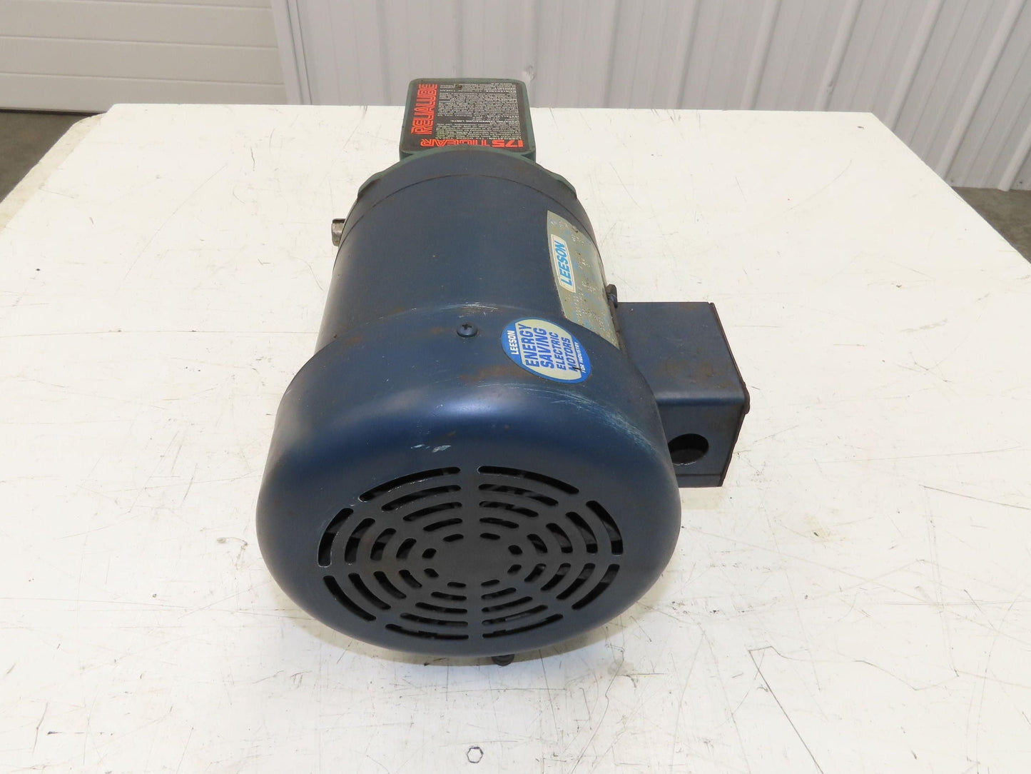 Dodge Leeson MR94868 Gear Motor 25:1 Reducer 69 RPM 3/4Hp 230/460V 3PH LH 56C