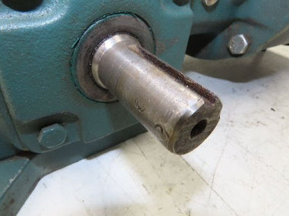 Dodge Leeson MR94868 Gear Motor 25:1 Reducer 69 RPM 3/4Hp 230/460V 3PH LH 56C