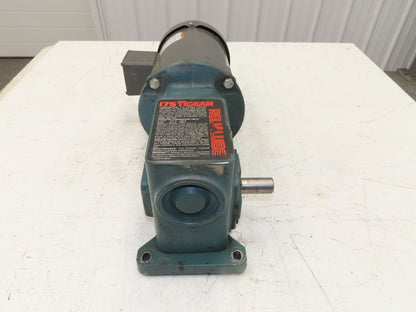 Dodge Baldor MR94868 Gear Motor 25:1 Reducer 69 RPM 3/4Hp 230/460V 3PH LH 56C