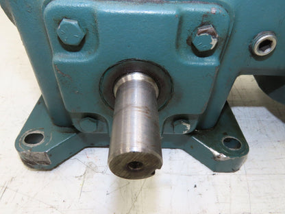 Dodge Baldor MR94868 Gear Motor 25:1 Reducer 69 RPM 3/4Hp 230/460V 3PH LH 56C