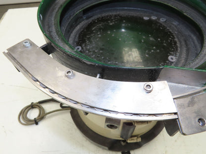 Piezo Vibratory Bowl Feeder 230mm Base Small Parts Sorter 7/16" Washer