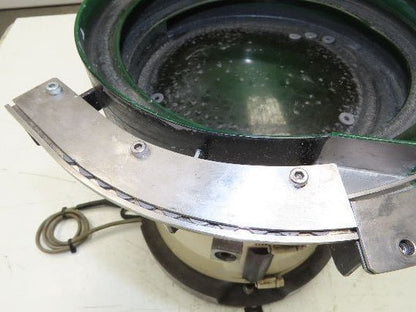 Piezo Vibratory Bowl Feeder 230mm Base Small Parts Sorter 7/16" Washer