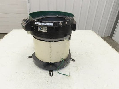 Piezo Vibratory Bowl Feeder 230mm Base Small Parts Sorter 15/32" Pin