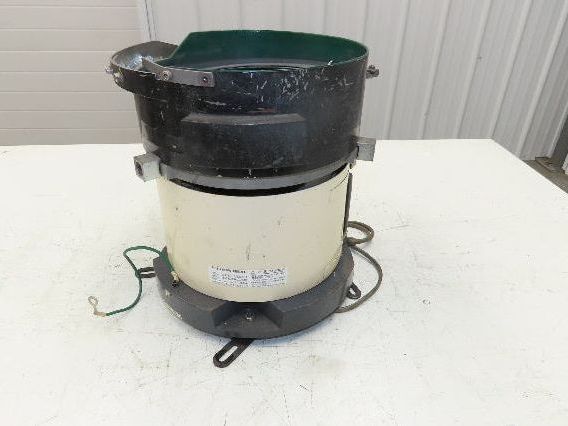 Piezo Vibratory Bowl Feeder 230mm Base Small Parts Sorter 15/32" Pin