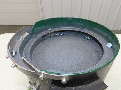 Piezo Vibratory Bowl Feeder 230mm Base Small Parts Sorter 15/32" Pin