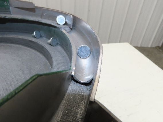 Piezo Vibratory Bowl Feeder 230mm Base Small Parts Sorter 15/32" Pin