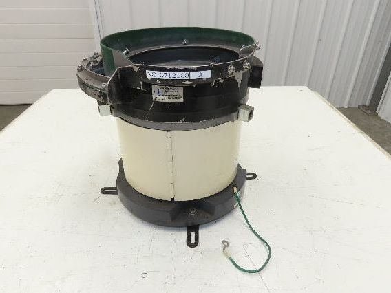 Piezo Vibratory Bowl Feeder 230mm Base Small Parts Sorter 15/32" Pin