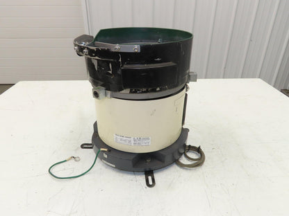 Piezo Vibratory Bowl Feeder 230mm Base Small Parts Sorter 15/32" Pin