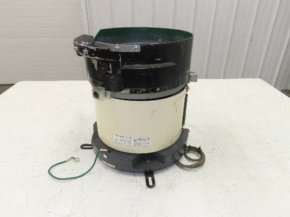 Piezo Vibratory Bowl Feeder 230mm Base Small Parts Sorter 15/32" Pin