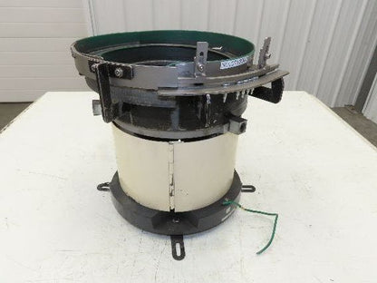 Piezo Vibratory Bowl Feeder 230mm Base Small Parts Sorter 3/16" Pin